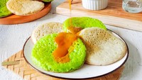 Kalau sedang berada di Pondok Labu jangan lupa mampir ke Serabi Duren Telaga Biru. Menunya beragam, harganya dari Rp 14.500. Foto: Site Culinary/Visual
