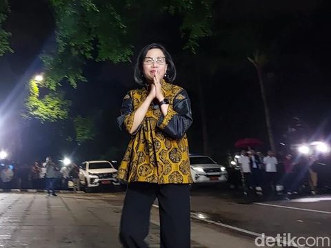 Airlangga dan Sri Mulyani merapat ke rumah Prabowo