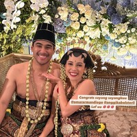 Sebelum resmi menikah Anggika dan anak petinggi BUMN itu juga sudah menjalani serangkaian acara jelang pernikahan, seperti lamaran, pemotretan prewedding, dan pengajian. Foto: Instagram/@anggikabolsterli