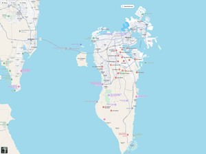 Banyak Tulisan AFC Mafia di Google Maps Bahrain