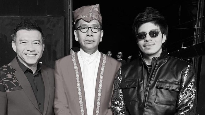 Benny Laos bersama dengan Atta Halilintar dan Anang Hermansyah.