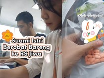 Viral Kisah Pasutri Bandung Berobat Bareng ke RS Jiwa