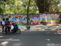 Ornamen Baru di Trotoar Jalan Tamansari untuk Cegah Parkir Liar