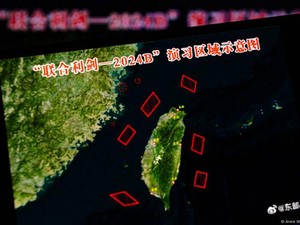 Panas! China Gelar Latihan Perang di Sekitar Taiwan