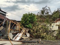 Imbas Hujan-Angin Kencang di Sleman, 3 Orang Luka dan Puluhan Rumah Rusak