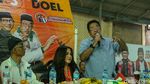Ditemani Sarah, Si Doel Kampanye di Lubang Buaya