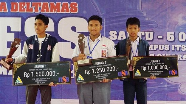 Foto: Kampus ITSB bekerja sama dengan Kota Deltamas menggelar Chess Tournament 2024