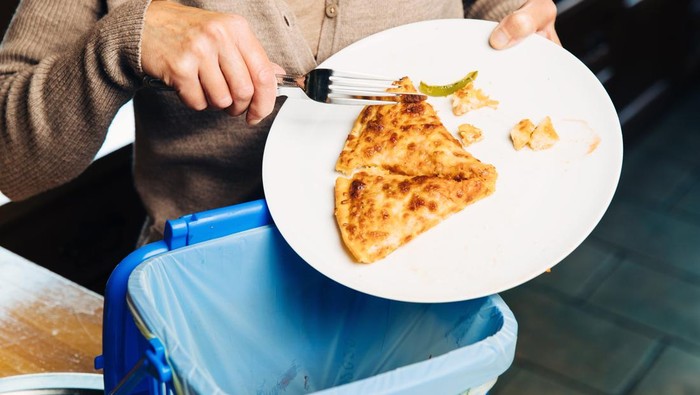 Ilustrasi food waste (sampah makanan0