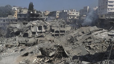 Israel Terus Gempur Lebanon, Bangunan Hancur-2.255 Orang Tewas