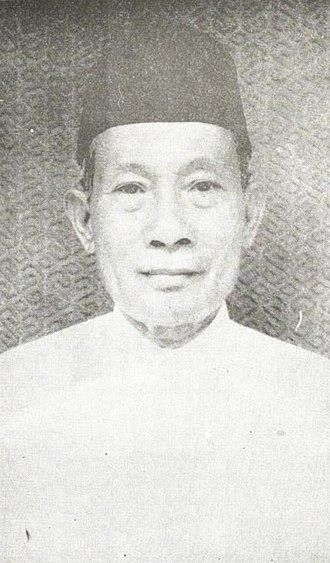 Ketua Kongres Pemuda II Soegondo  Djojopuspito.