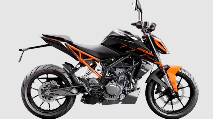 KTM 200 Duke baru.