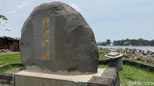 Monumen Ketenangan Jiwa di Kelurahan Bandarharjo, Kecamatan Semarang Utara, Kota Semarang, Senin (14/10/2024).