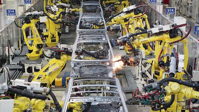 Pabrik Toyota di India.