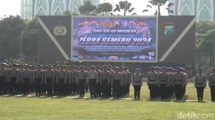 Persiapan Operasi Zebra Semeru 2024 di Polda Jatim