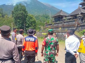 Gunung Agung Kebakaran, Ratusan Hektare Lahan Hangus