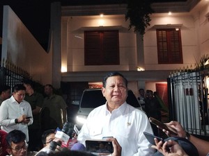 Ternyata Ini yang Dibahas Prabowo dan Samad dkk Selama 5 Jam