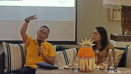 Sanur Village Festival (SVF) 2024 di Sanur, Denpasar, Bali, Senin (14/10/2024).