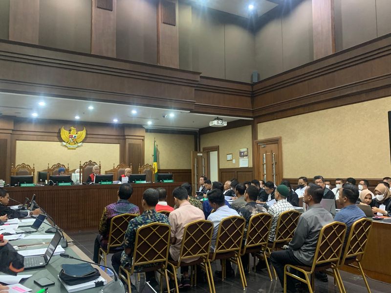 Sidang kasus pungli rutan KPK (Mulia/detikcom)