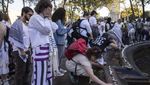 Umat Yahudi di New York Gelar Doa Bersama untuk Gaza
