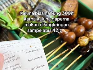 Makan di Angkringan Rp 42 Juta hingga Bisnis Kuliner yang Bangkrut