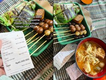 Wow! Makan Nasi Bakar di Angkringan Harganya Rp 42 Juta