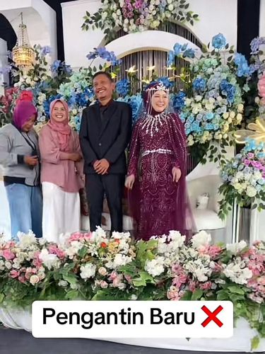 Acara sunatan viral mewah dan meriah seperti acara pernikahan di Kampung Nenggeng, Desa Citaman, Nagreg, Jawa Barat