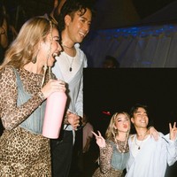 Melengkapi penampilannya, BCL tampak mengenakan beberapa aksesori penunjang, seperti sepasang anting yang menjuntai di kedua telinganya serta cincin. Ia juga merias wajahnya dengan eyeliner berwarna baby pink dan lipstik merah muda. Foto: Instagram/@itsmebcl/@anyageraldine