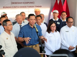 AHY Resmikan Program Kerja buat Entaskan Kawasan Kumuh