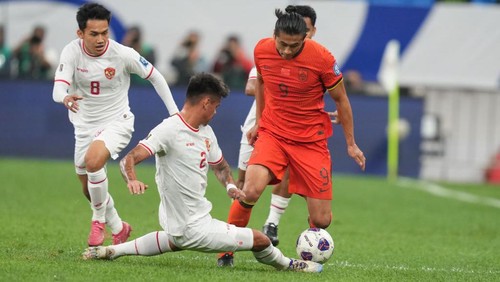 China vs Indonesia berlangsung di Qingdao Youth Football Stadium, Selasa (15/10) sejak pukul 19.00 WIB. Pertandingan ini adalah lanjutan matchday keempat Grup C ronde ketiga Kualifikasi Piala Dunia 2026 Zona Asia.