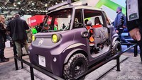 Mobil listrik Citroën Ami ini telah menjadi fenomena sosial, menarik perhatian lebih dari 65.000 pelanggan dan mendefinisikan ulang akan mobilitas di perkotaan dan sub-urban. Foto: M Luthfi Andika/detikOto