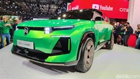 Citroen untuk pertama kalinya di dunia resmi memperkenalkan SUV C5 Aircross Concept yang digadang bakal masuk ke jalur produksi dalam waktu dekat. Foto: M Luthfi Andika/detikOto.