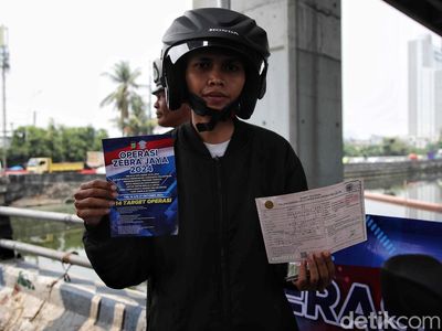Deretan Pelanggar Terjaring Operasi Zebra di Ancol