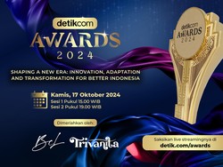 Jangan Lewatkan! detikcom Awards 2024 Siap Digelar 17 Oktober 2024