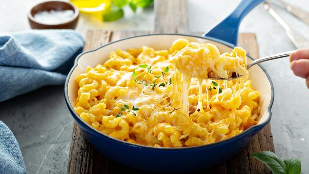 Ilustrasi mac and cheese Ilustrasi mac and cheese