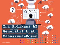 Infografis: Ini Aplikasi AI Generatif buat Mahasiswa-Dosen
