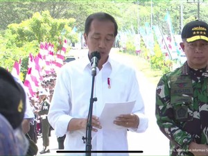Video: Jokowi Resmikan 24 Jalan-Jembatan di Aceh, Telan Anggaran Rp 686 M