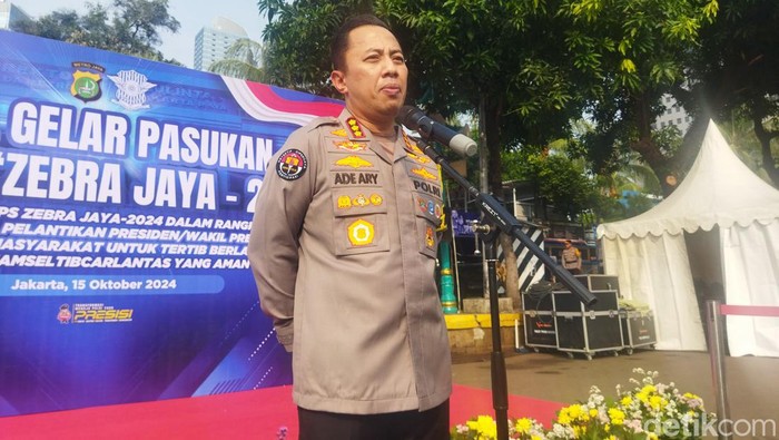 Kabid Humas Polda Metro Jaya, Kombes Ade Ary Syam Indradi. (Kurniawan/detikcom)