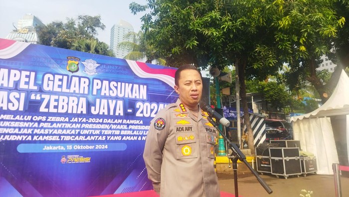 Kabid Humas Polda Metro Jaya, Kombes Ade Ary Syam Indradi (Kurniawan/detikcom)