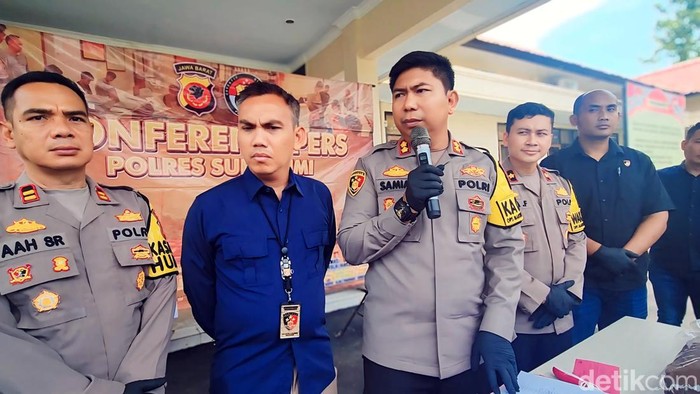Kapolres Sukabumi AKBP Samian.