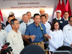 AHY Harap Lewat Program Perbaikan Rumah Bisa Kurangi Kepadatan-Kekumuhan