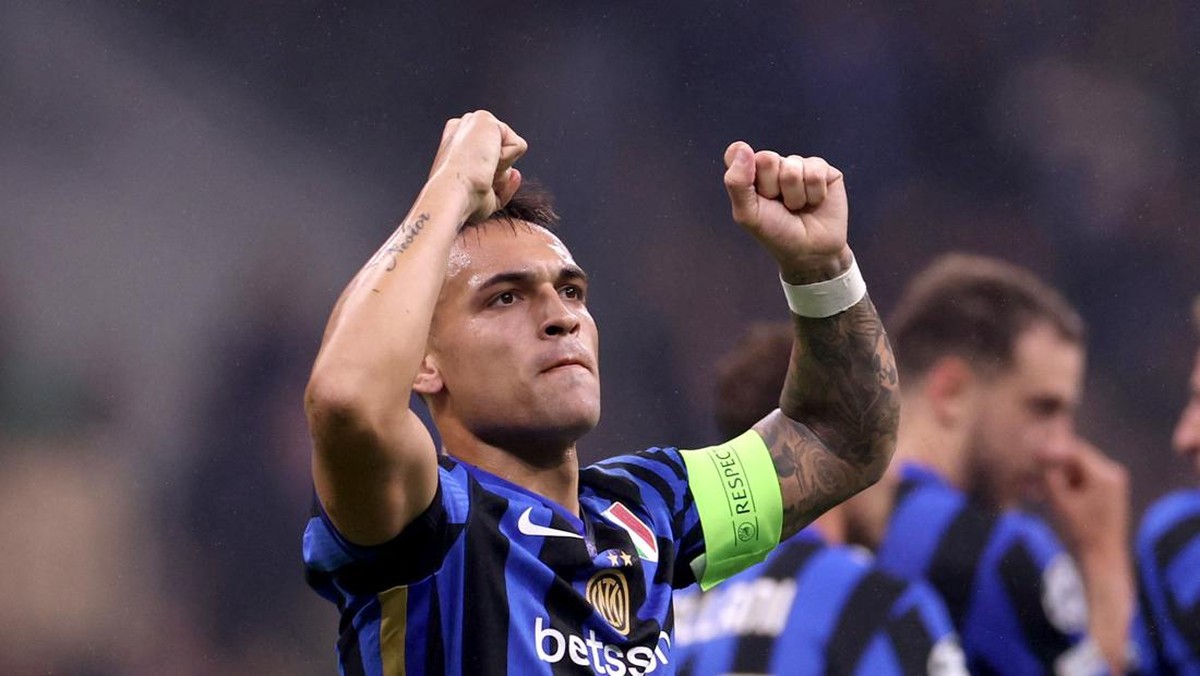 Lautaro Martinez dianggap paling pantas menangi Ballon dOr (REUTERS/Claudia Greco)