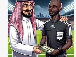 Asosiasi Sepak Bola Oman Bela Wasit Al Kaf, Meme Menohok Balasannya