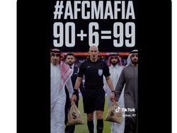 Asosiasi Sepak Bola Oman Bela Wasit Al Kaf, Meme Menohok Balasannya