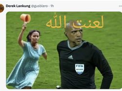 Asosiasi Sepak Bola Oman Bela Wasit Al Kaf, Meme Menohok Balasannya