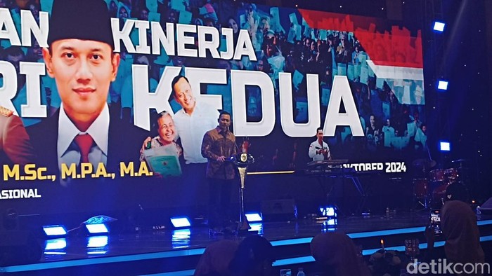 Menteri ATR/BPN Agus Harimurti Yudhoyono (AHY) (Tiara Aliya/detikcom)