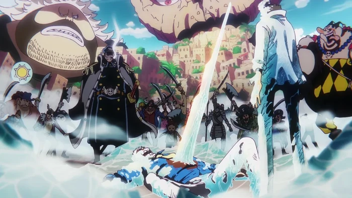 Monkey D Garp dalam anime One Piece Monkey D Garp dalam anime One Piece