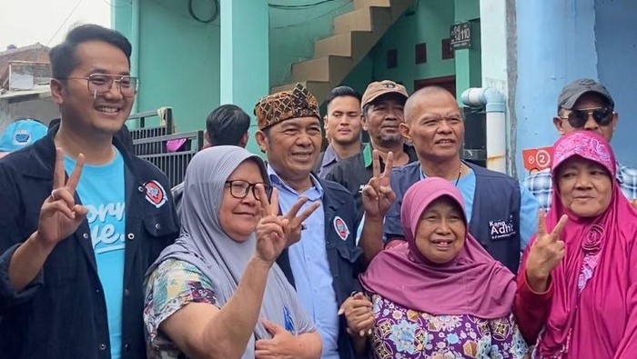 Pasangan calon nomor urut 2 Kampanye di Cimahi