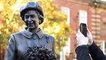 Patung Baru Ratu Elizabeth II Diresmikan di Newcastle