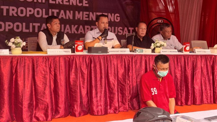 Pelaku Begal Bersenpi di Jakpus ditangkap polisi