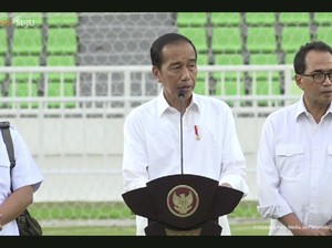 Stadion Utama Sumut Dibangun Pakai APBN Rp 587 M, Jokowi Minta Jangan Terlantar